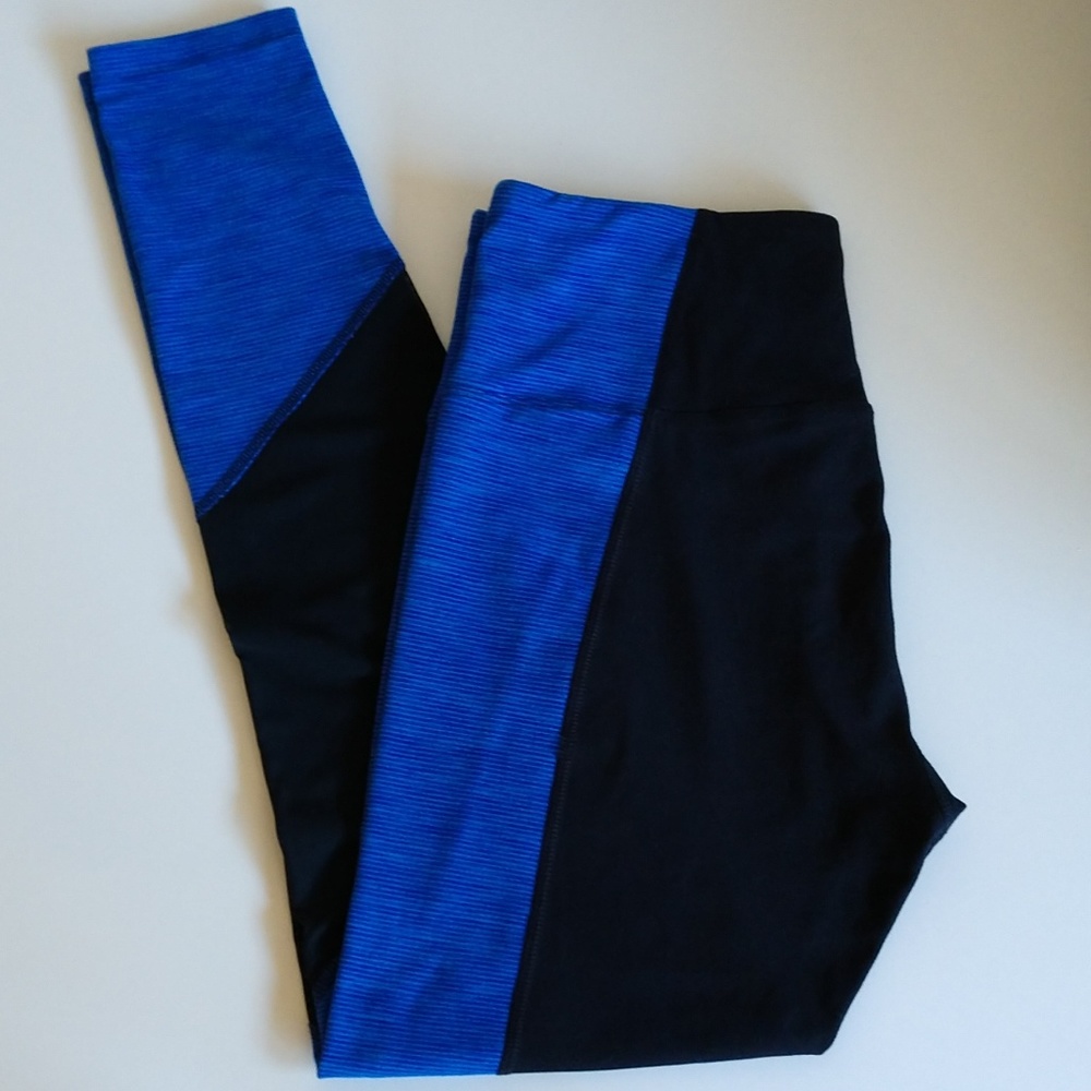 Marika  M Black Legging Color Block
